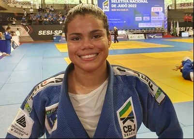 Judoca piauiense classificada