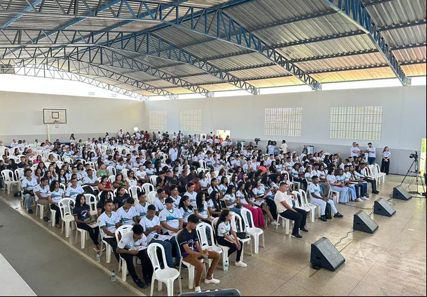 Mais de 600 estudantes participam da revisão Pré-Enem + Saeb em São João do Piauí