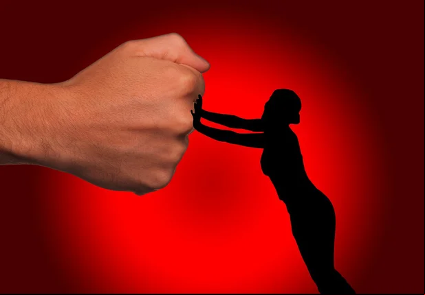 Não à violência contra a mulher