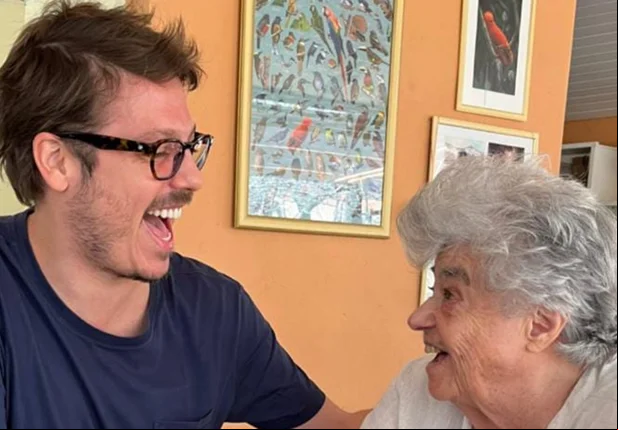 Fábio Porchat e Niéde Guidon