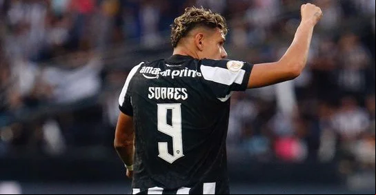 Tiquinho Soares, desfalcará o Líder do campeonato brasileiro por cinco semanas