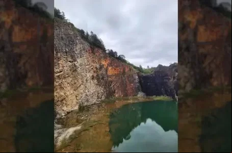 Local onde ocorreu o acidente de bungee jump
