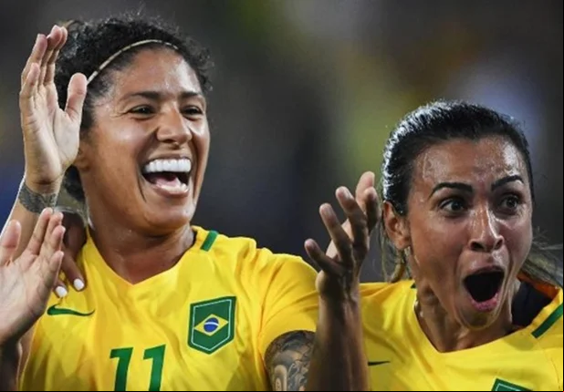 Marta e Cristiane retornaram à Seleção Brasileira