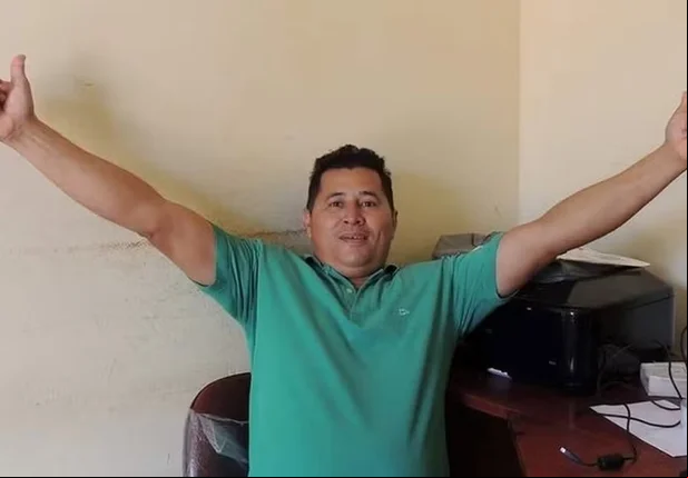 O locutor Naldo Trindade
