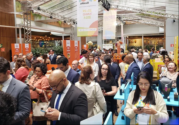 Público presente no evento Piauí Sampa