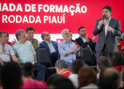 Reunião de militantes do PT em Teresina