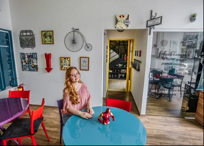 Estudante Vitória Castro